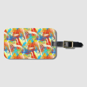 Abstrakte Kunst  Luggage Tag