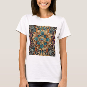 abstraktes florales Muster 7 T-Shirt