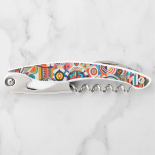 abstrate art corkscrew
