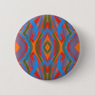 abstrato laranja 2 inch round button