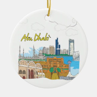 Abu Dhabi Ceramic Ornament