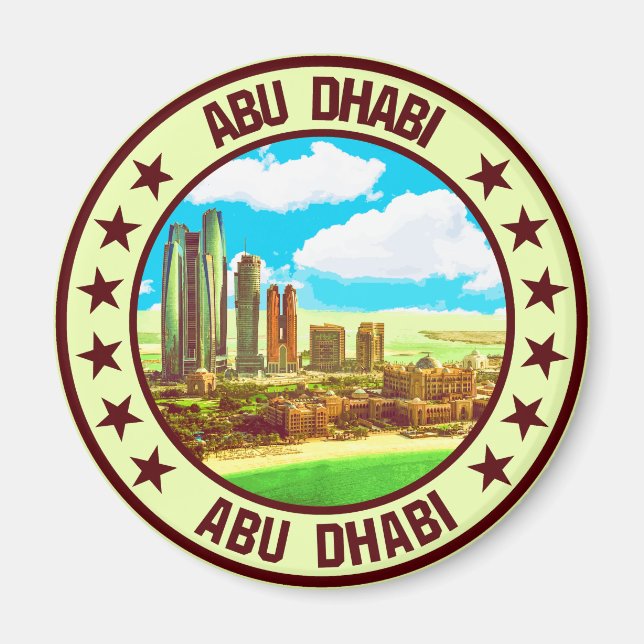 Abu Dhabi                                          Magnet (Front)