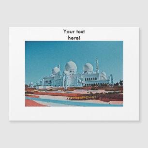 Abu Dhabi Mosque painting