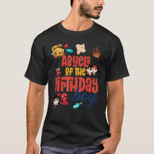 Abuela Birthday Boy Pirate Birthday Party Theme Oc T-Shirt
