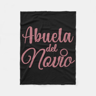Abuela Del Novio  Fleece Blanket