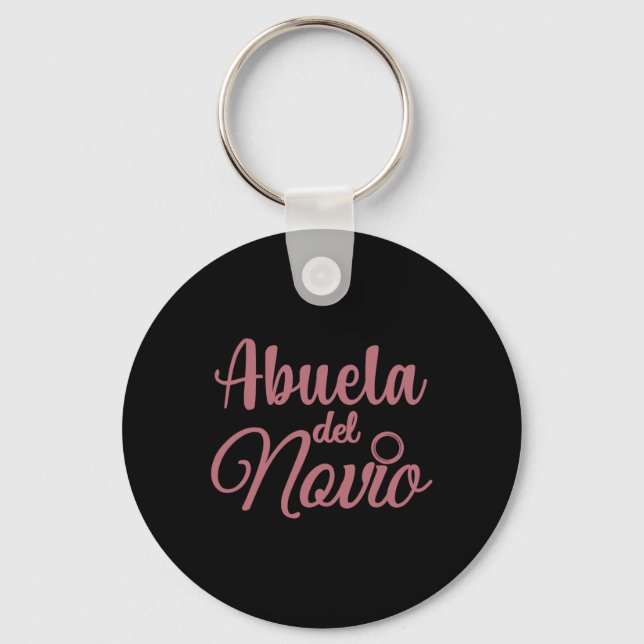 Abuela Del Novio  Keychain (Front)