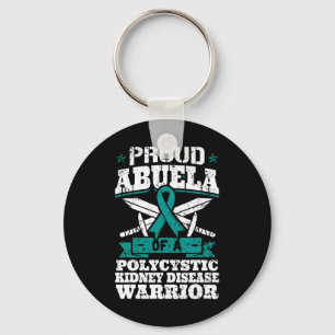 Abuela Of A Polycystic Kidney Disease Warrior Gran Keychain