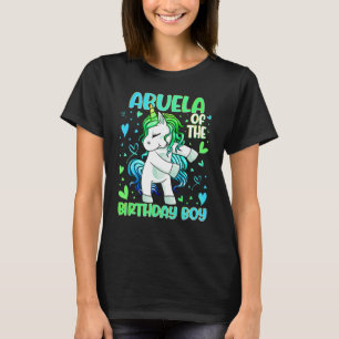 Abuela of the Birthday Party Princess Dabbing Unic T-Shirt