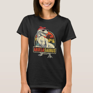 Abuelasaurus Rex Dinosaur Abuela Saurus Family Mat T-Shirt