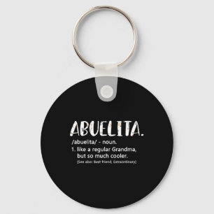 Abuelita Shirts For Women Mothers Day Idea Grandma Keychain