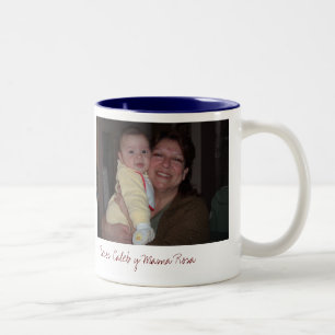 AbuelitaAndMeDucky, Besos Caleb y Mama Rosa Two-Tone Coffee Mug