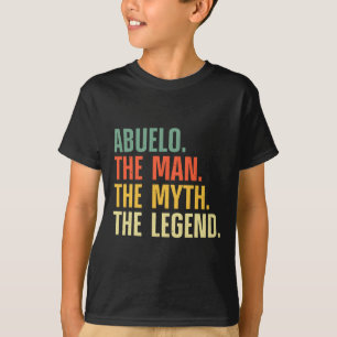 Abuelo Design For Grandpa Grandfather From Grandki T-Shirt