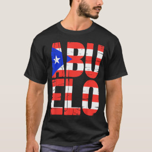 Abuelo Shirt Funny Puerto Rico Dad Grandpa Men