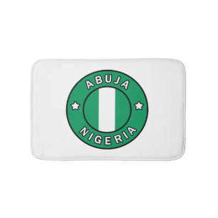 Abuja Nigeria Bath Mat
