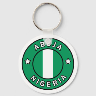 Abuja Nigeria Keychain