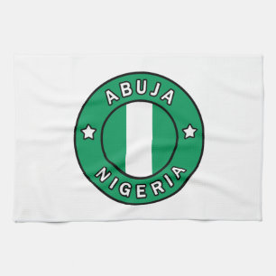 Abuja Nigeria Kitchen Towel