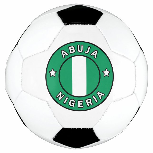 Abuja Nigeria Soccer Ball (Front)