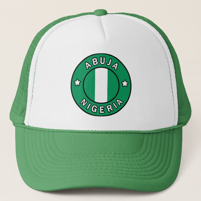 Abuja Nigeria Trucker Hat (Front)