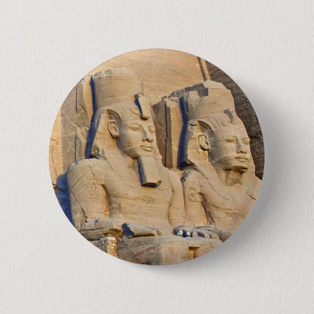 Abul Simbel (2) 2 Inch Round Button (Front)