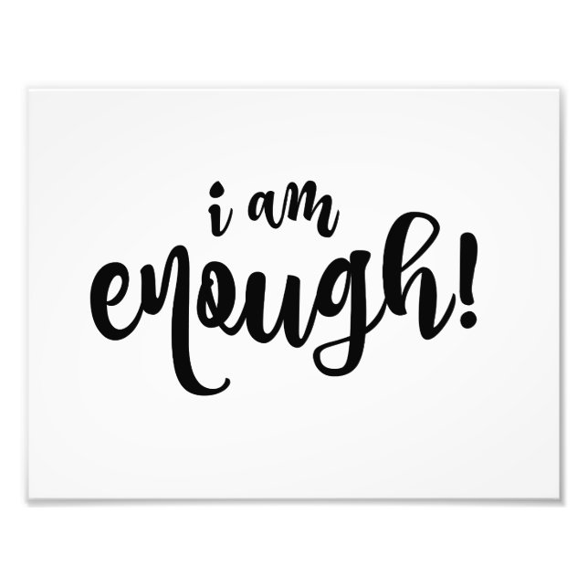 Abundance Affirmation 11x8.5 Art Print (Front)
