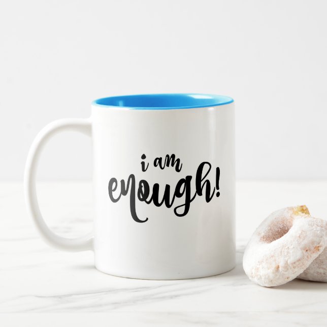 Abundance Affirmation Coffee Mug (With Donut)