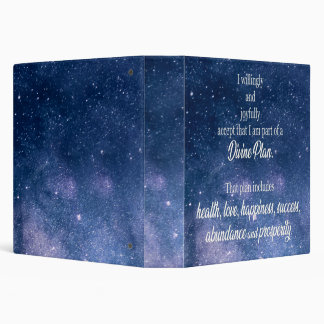 Abundance and Prosperity Affirmation Binder