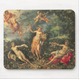 Abundance and the Four Elements, c.1606 (oil on co Mouse Pad