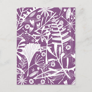 Abundance Botanical Berry Postcard