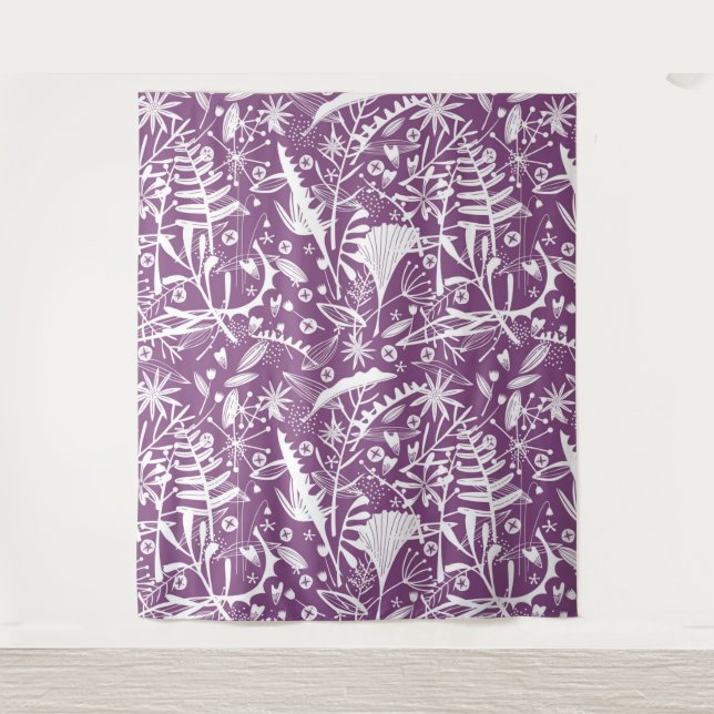 Abundance Botanical Berry Tapestry (Front)