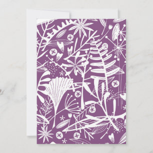 Abundance Botanical Berry Thank You Card