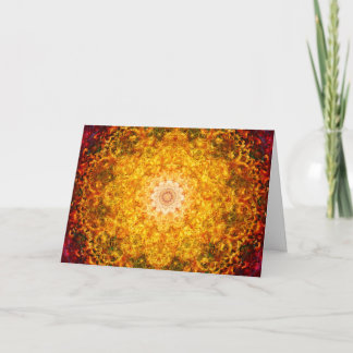 Abundance Mandala Card