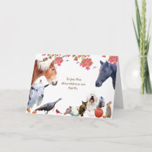 Abundance of Earth:HappyThanksgiving Holiday Card