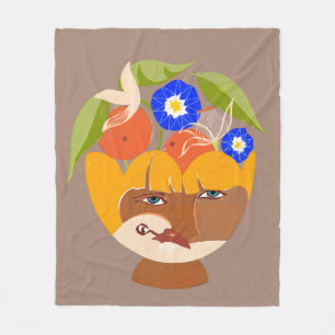 Abundance of Thoughts Fleece Blanket