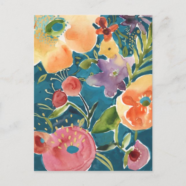 Abundant Florals I Postcard (Front)