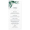 Abundant Foliage Menu Card