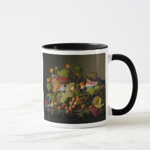 Abundant Fruit, 1858 (oil on canvas) Mug