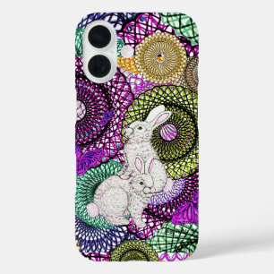 Abundant Rabbits iPhone 16 Case