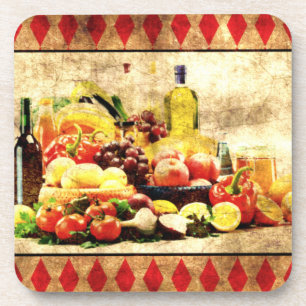 Abundant Table Distressed Digital Coaster