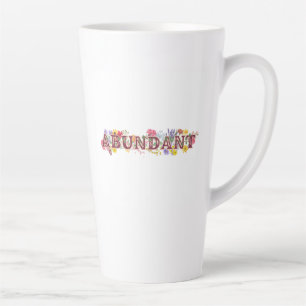 Abundant Women's Retreat Latte Mug