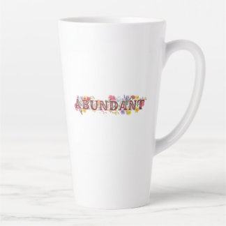 Abundant Women's Retreat Latte Mug