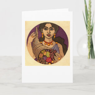 Abundantia Greeting Card