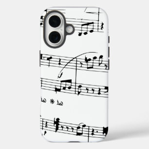 abuse background monochrome my bits iPhone 16 case