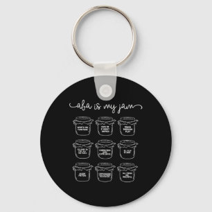 Aby Is My Jam Autism Awareness Behaviour Analyst  Keychain