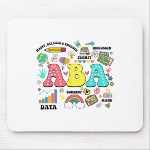 Aby Therapist Behaviour Analyst Autism Therapy Rbt Mouse Pad
