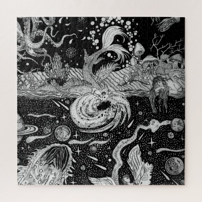 Abyss Duality Jigsaw Puzzle (Vertical)