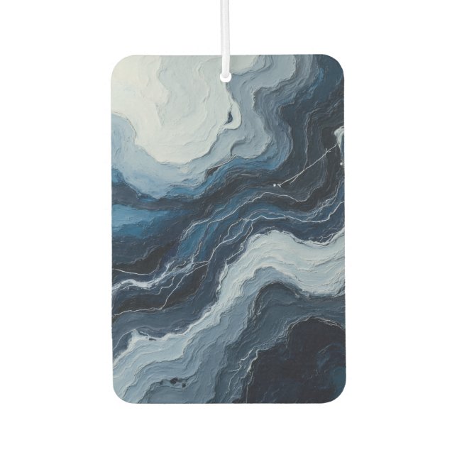 "Abyssal Flow" Air Freshener (Front)