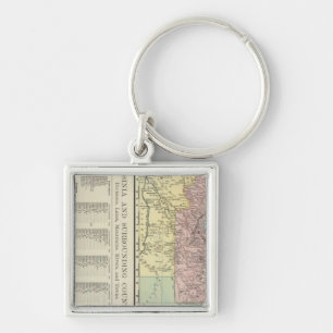 Abyssinia and Surrounding Countries Keychain