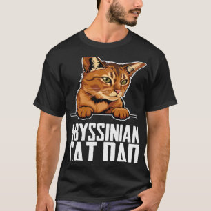Abyssinian Abyssinian cat Abyssinian mom 10 T-Shirt