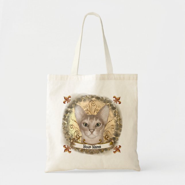Abyssinian Fleur De Lis  Tote Bag (Front)