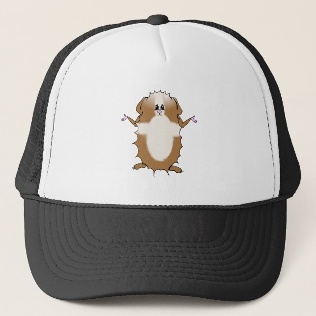 Abyssinian Guinea Pig Trucker Hat (Front)